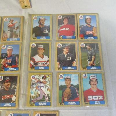 Lot 100 - 1987 Topps Baseball Cards Chicago White Sox