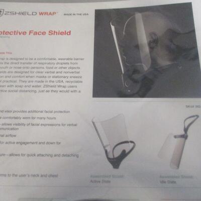 Lot 124 - Protective Face Shield NEW