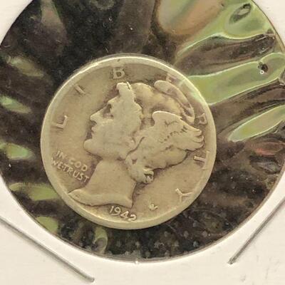 Lot 126 - 1942 Mercury Dime