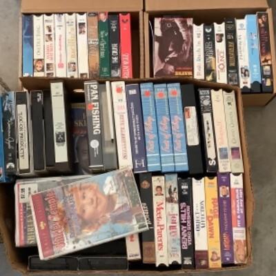 346 VHS Tapes