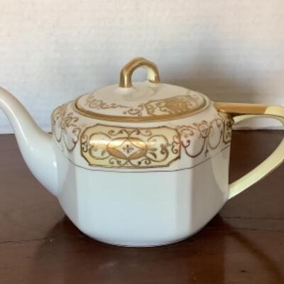351 Nippon Hand Painted Tea Pot