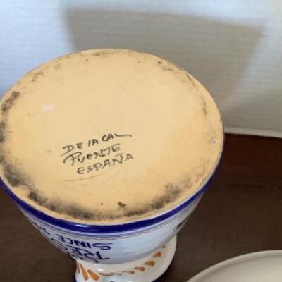 353 Two Large Serving Bowls and Columbia Restaurant Sangria Pitcher