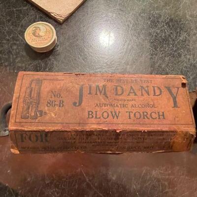 Jim Dandy Alcohol blow torch