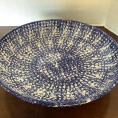 355 Large Hand Painted Bowl Made In Italy