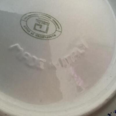 355 Large Hand Painted Bowl Made In Italy