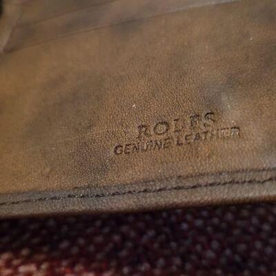Lot 300: (2) Vintage New Stock ROLFS Leather Wallets
