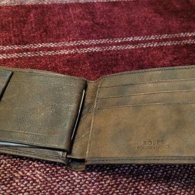 Lot 300: (2) Vintage New Stock ROLFS Leather Wallets