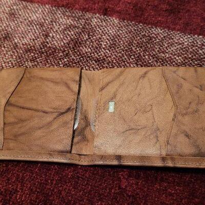 Lot 300: (2) Vintage New Stock ROLFS Leather Wallets