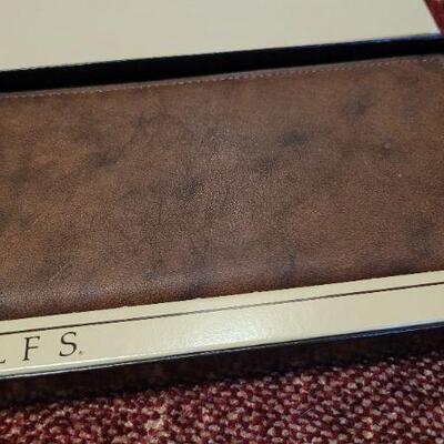 Lot 301: (2) Vintage New Stock ROLFS Leather Wallets