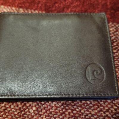 Lot 302: (2) Vintage New Stock PIERRE CARDIN Leather Wallets