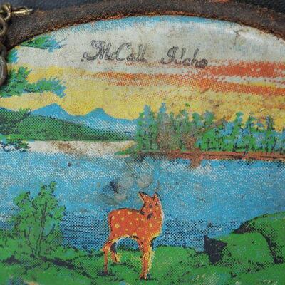 Lot 16 Troll House and Kitsch paintings, Disney animal figurines