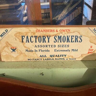 Chambers & Owens Factory Smokers box
