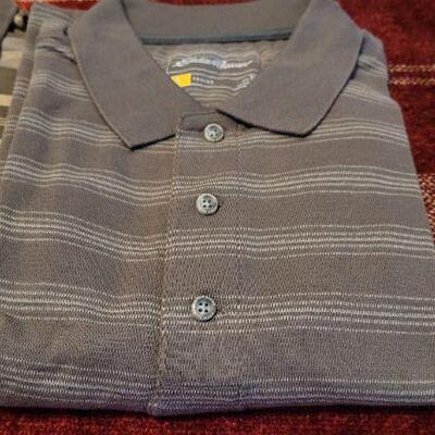 Lot 305: (2) New w/ Tags EDDIE BAUER Travex Short Sleeve Outdoor Shirts 