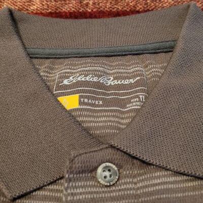 Lot 305: (2) New w/ Tags EDDIE BAUER Travex Short Sleeve Outdoor Shirts 