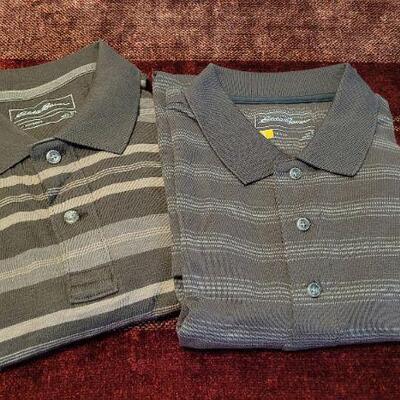 Lot 305: (2) New w/ Tags EDDIE BAUER Travex Short Sleeve Outdoor Shirts 