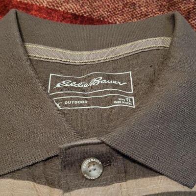 Lot 305: (2) New w/ Tags EDDIE BAUER Travex Short Sleeve Outdoor Shirts 