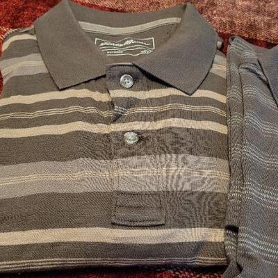 Lot 305: (2) New w/ Tags EDDIE BAUER Travex Short Sleeve Outdoor Shirts 