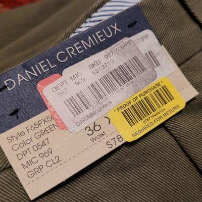 Lot 307: (3) New w/ Tags Pairs of Men's Dress Pants (2) & Shorts (2) 