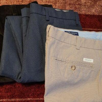 Lot 308: (3) Pairs of Pre Owned Men's Dress Pants 