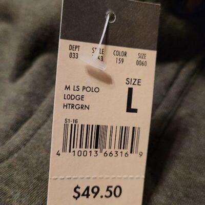 Lot 312: New w/ Tags EDDIE BAUER Sportshop Long Sleeve Sweater