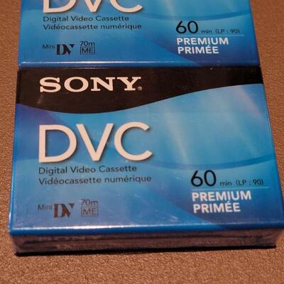 Lot 326: Vintage SHARP Digital ViewCam w/ Charger TESTED A+ (Comes with 2 NEW DVC Cassettes)