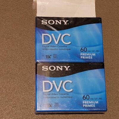 Lot 326: Vintage SHARP Digital ViewCam w/ Charger TESTED A+ (Comes with 2 NEW DVC Cassettes)