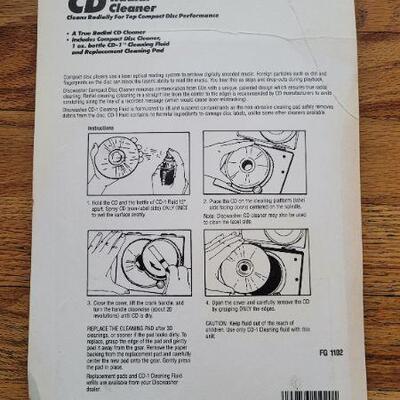 Lot 327: New CD Player Cleaning System