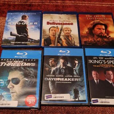 Lot 339: Assorted Previously Viewed BLUE RAY Movies 