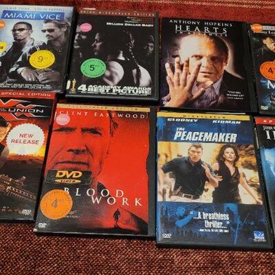 Lot 342: Assorted Previously Viewed DVD Movies 