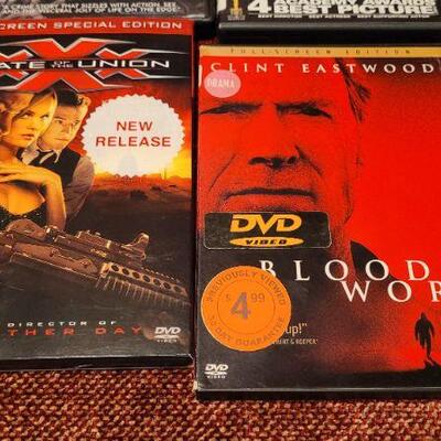 Lot 342: Assorted Previously Viewed DVD Movies 