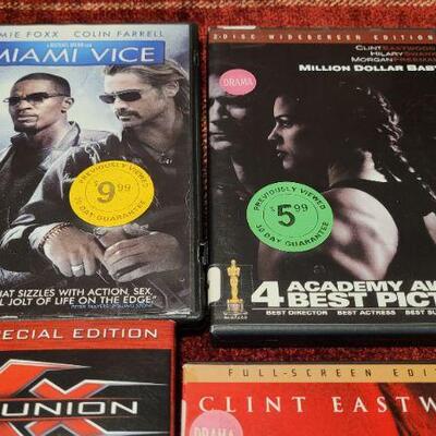 Lot 342: Assorted Previously Viewed DVD Movies 