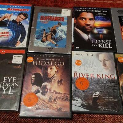 Lot 344: Assorted Previously Viewed DVD Movies 