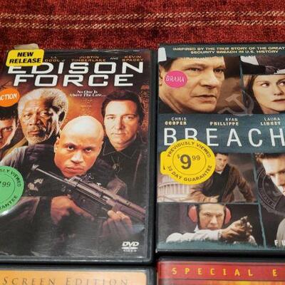 Lot 345: Assorted Previously Viewed DVD Movies 