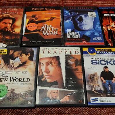 Lot 347: Assorted Previously Viewed DVD Movies 