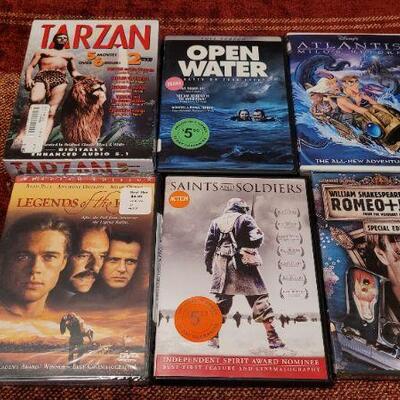 Lot 348: Assorted Previously Viewed DVD Movies 