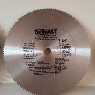 Lot 350: (3) Assorted NEW Saw Blades 
