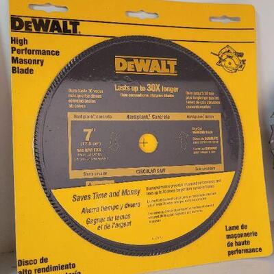 Lot 351: (3) Assorted NEW Saw Blades 