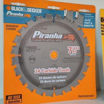 Lot 351: (3) Assorted NEW Saw Blades 