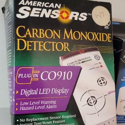 Lot 353: (2) New HOME SAFETY Finds - CARBON MONOXIDE + Surge Protector