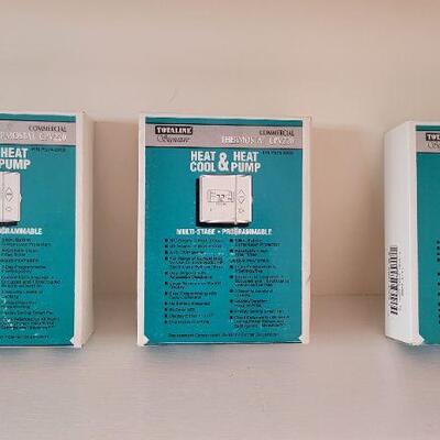 Lot 355: (3) TOTALINE New Model CPV220 Thermostats 