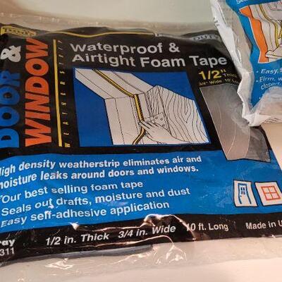 Lot 360: Assorted NEW Home Insulation Accessories 