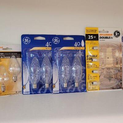 Lot 370: Assorted NEW Household Light Bulbs 