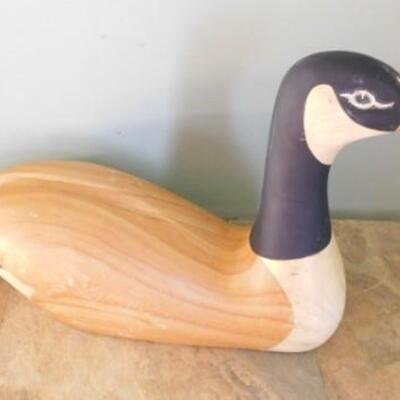 Hand Carved Wood Goose Made in Costa Rica 16