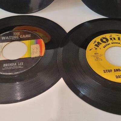 Lot 383: Assorted Vintage 45 RPM Vinyl Records 