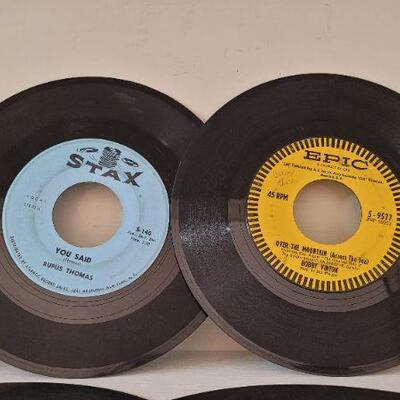 Lot 383: Assorted Vintage 45 RPM Vinyl Records 