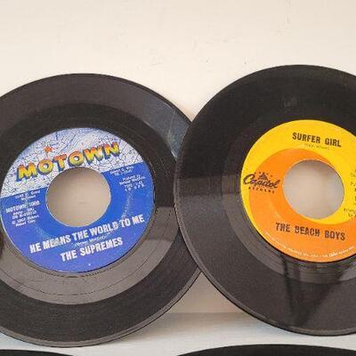 Lot 385: Assorted Vintage 45 RPM Vinyl Records 