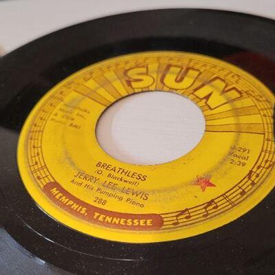 Lot 385: Assorted Vintage 45 RPM Vinyl Records 