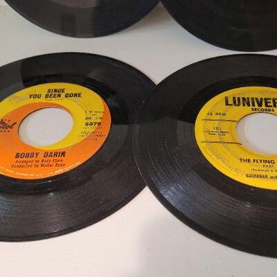 Lot 386: Assorted Vintage 45 RPM Vinyl Records 