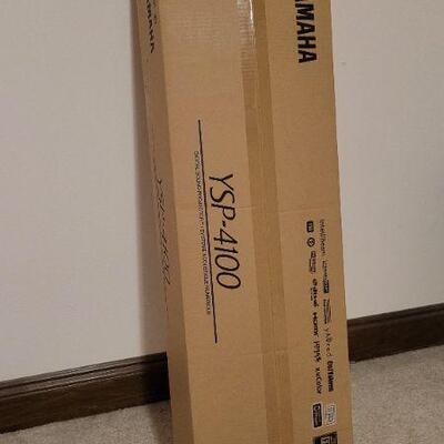Lot 397: New YAMAHA YSP-4100 Digital Sound Projector