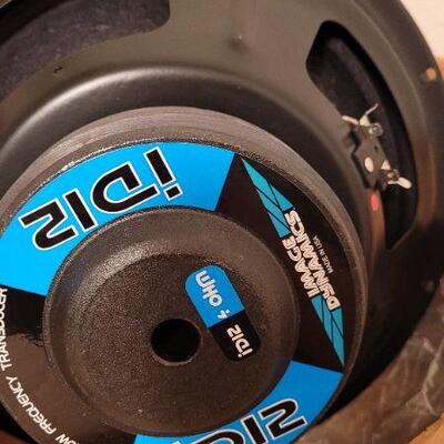 Lot 399: New Old Stock IMAGE DYNAMICS ID12 4 OHM Low Frequency 12" Subwoofer